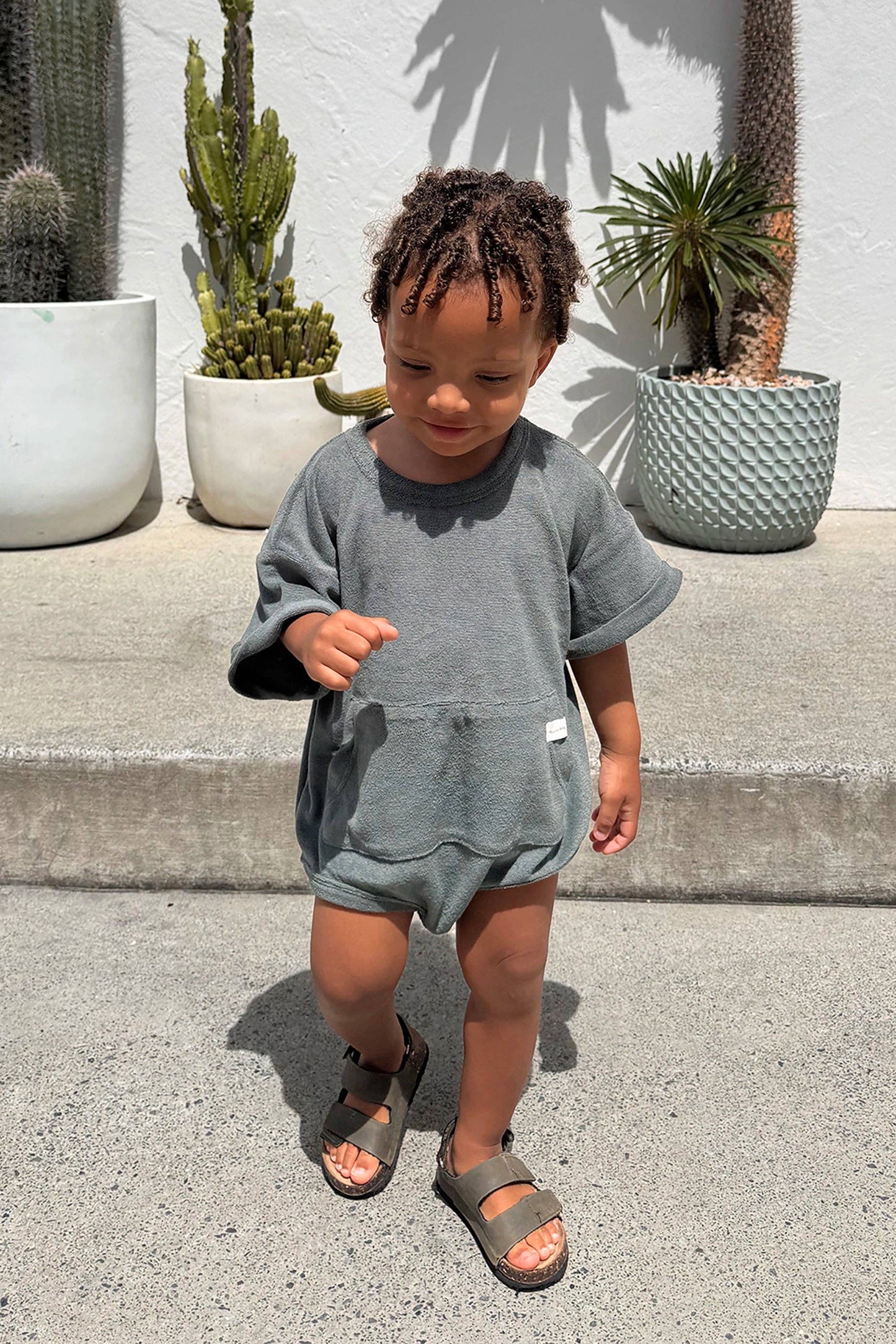 Mini Terry Romper