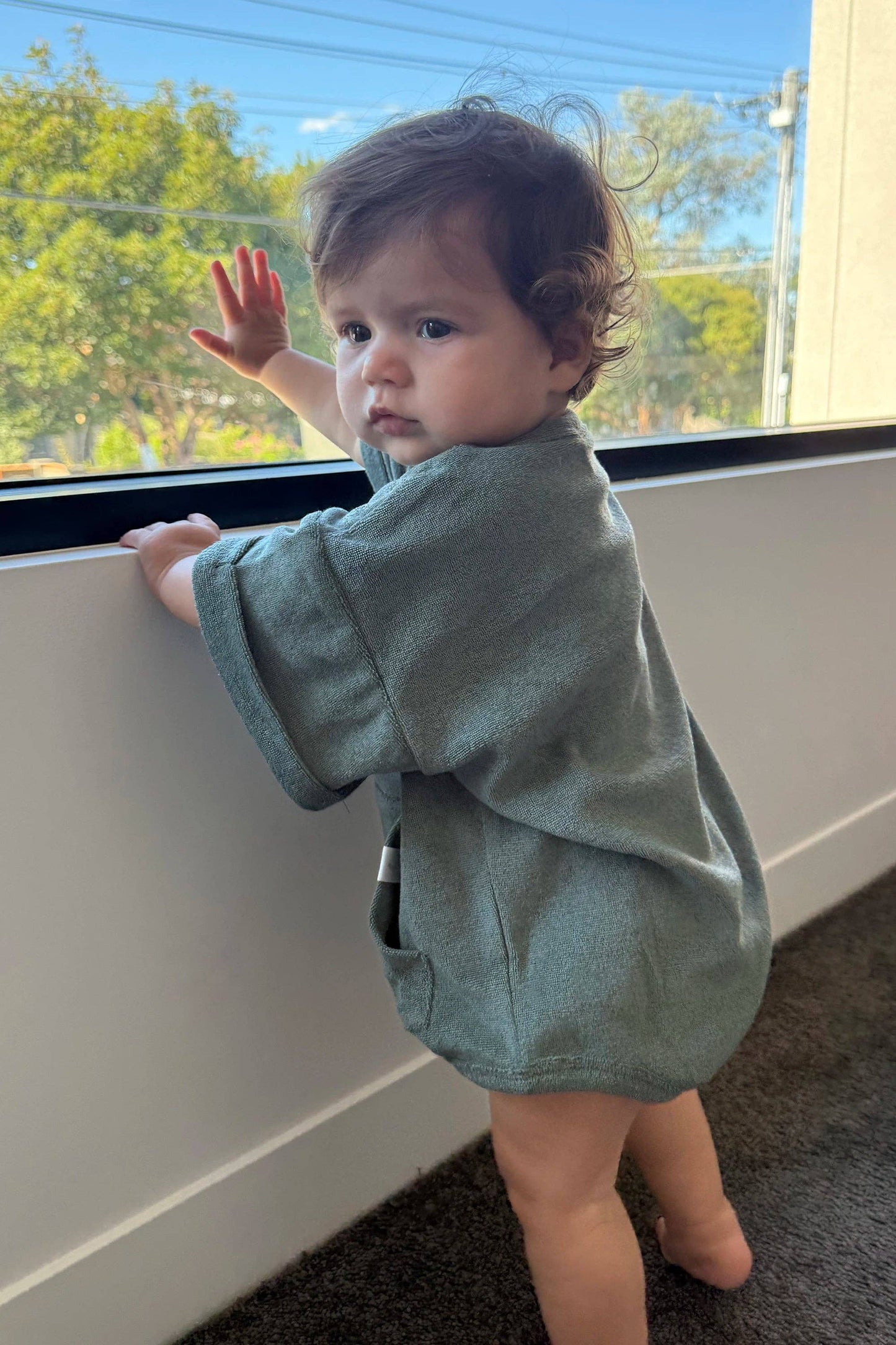 Mini Terry Romper