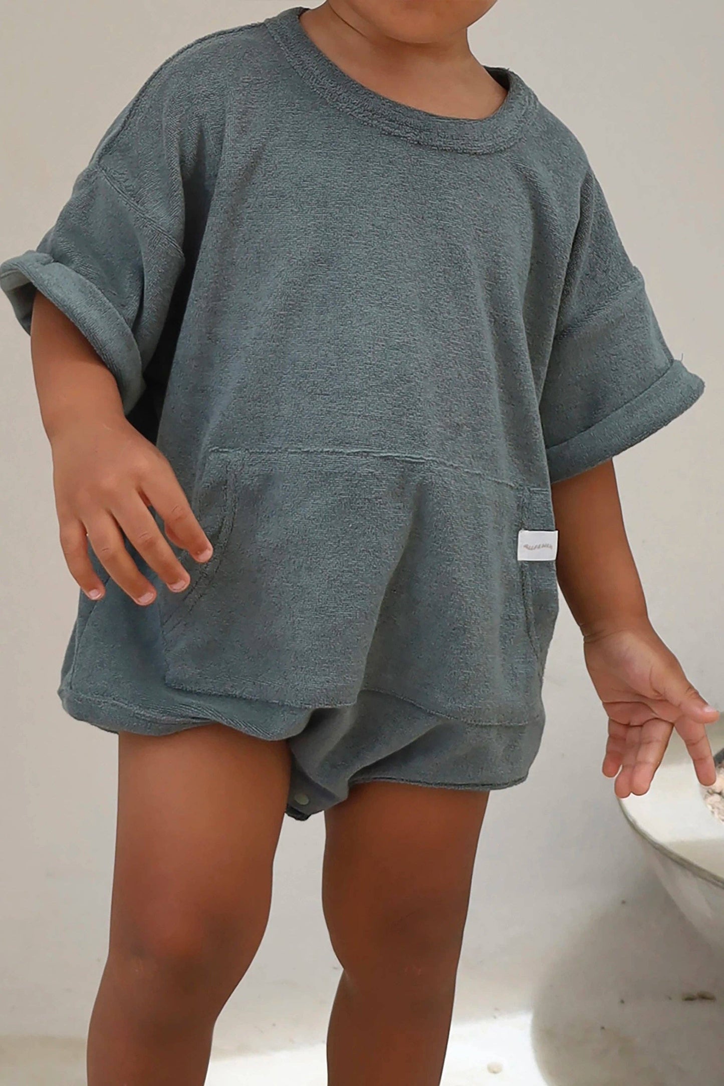 Mini Terry Romper