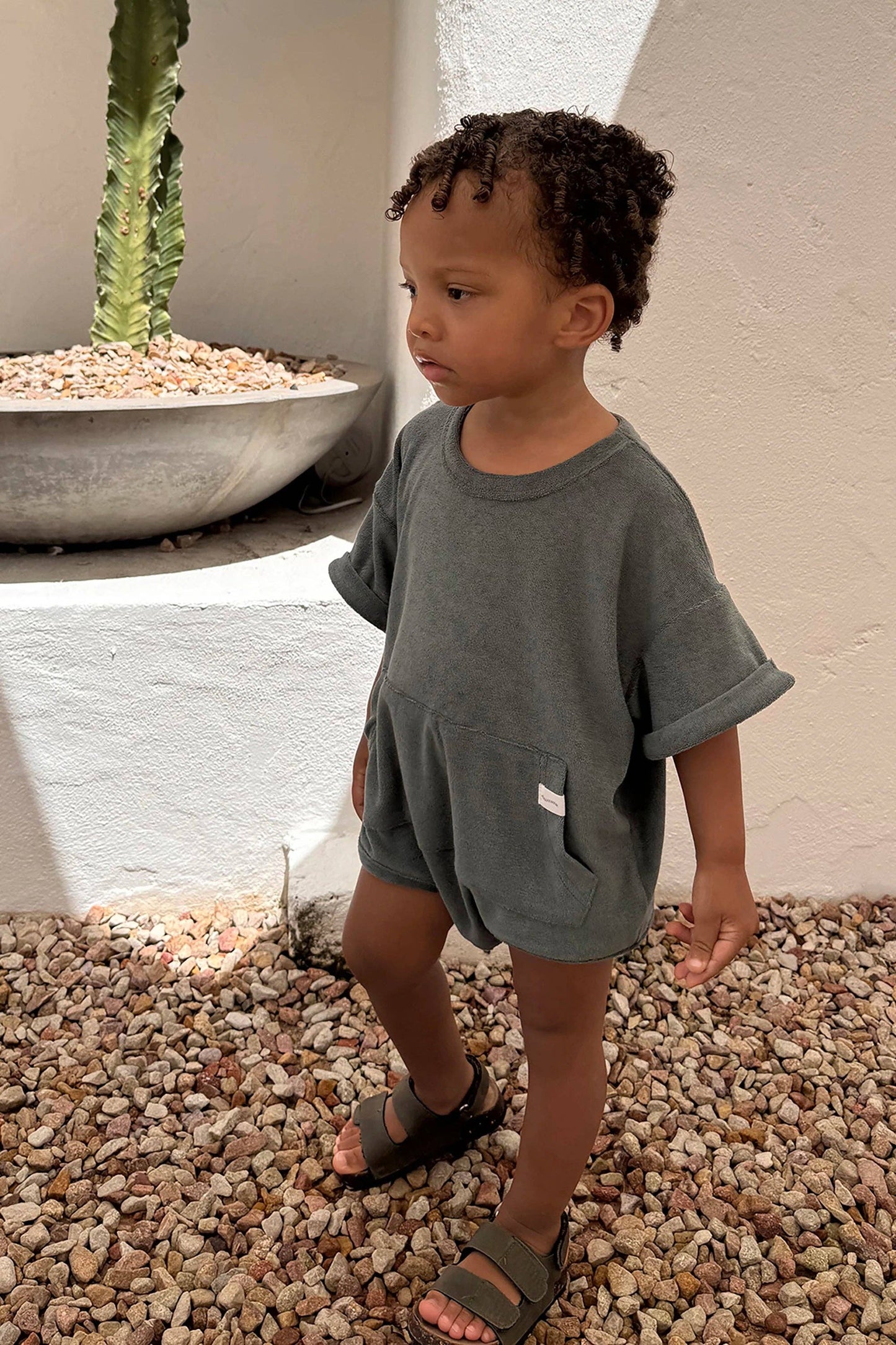 Mini Terry Romper