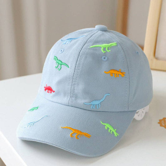 Baby Blue Dino Hat