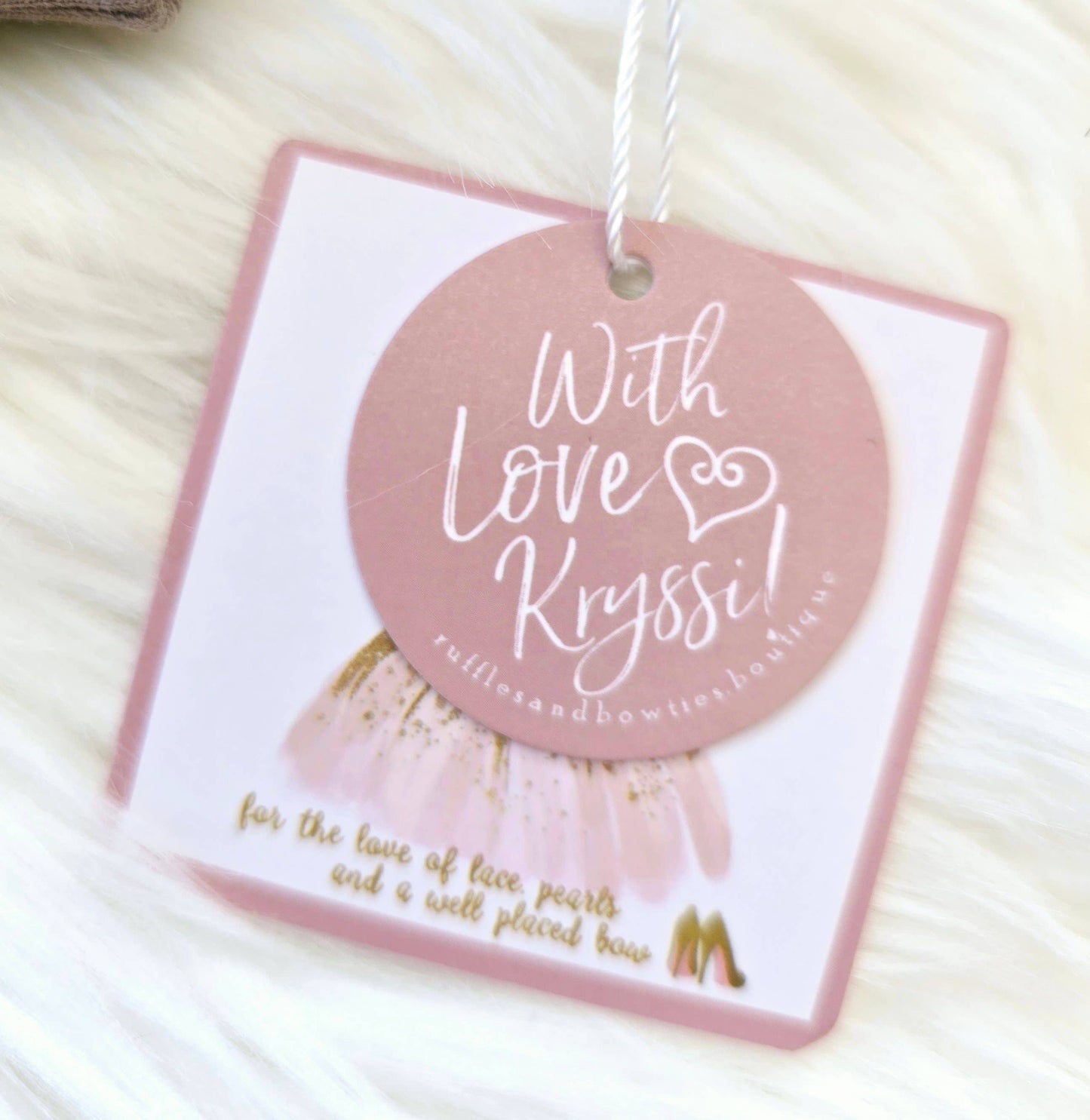 Dainty Gingham 2 Piece Ruffle Short Set Brown