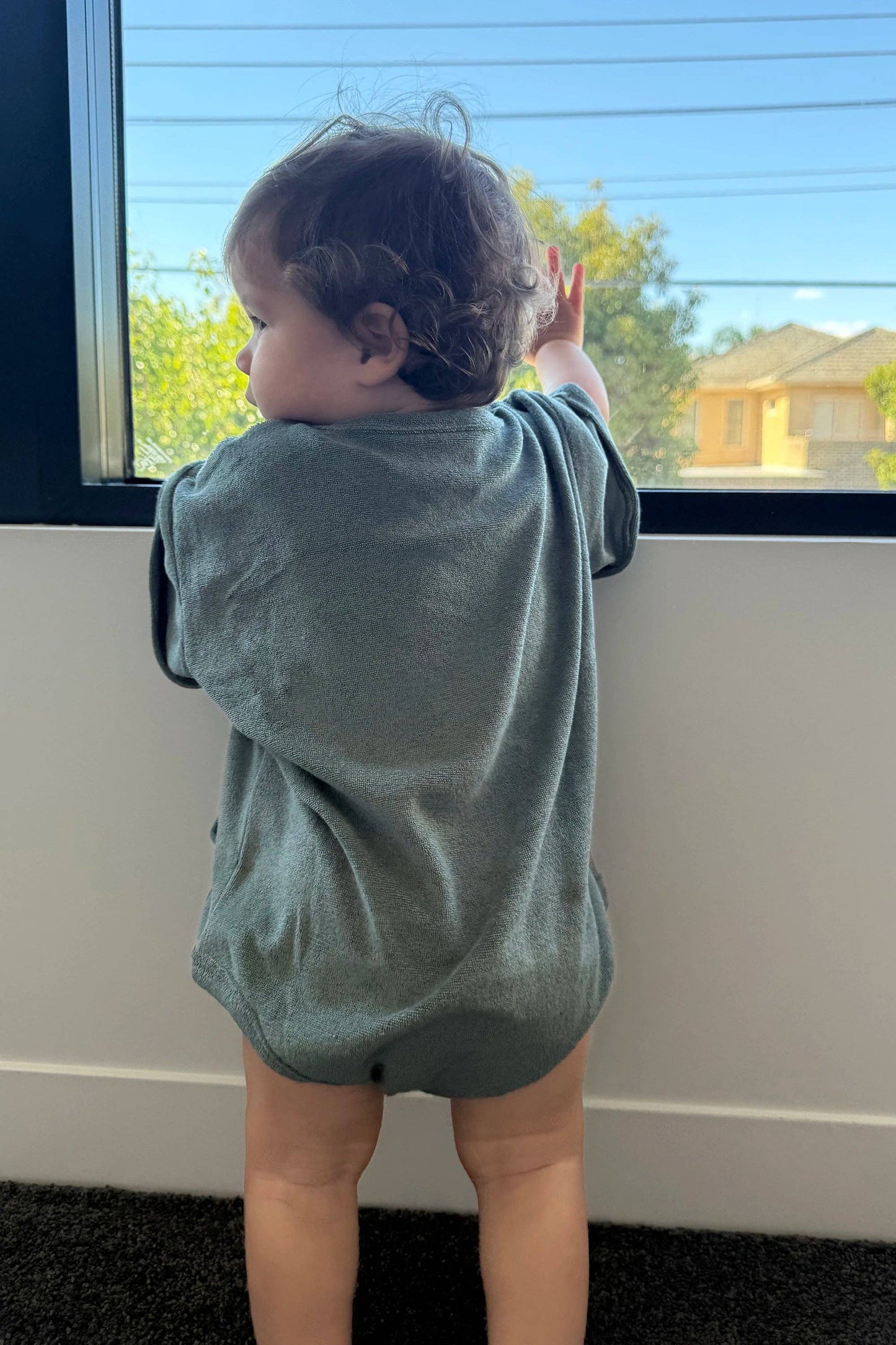 Mini Terry Romper
