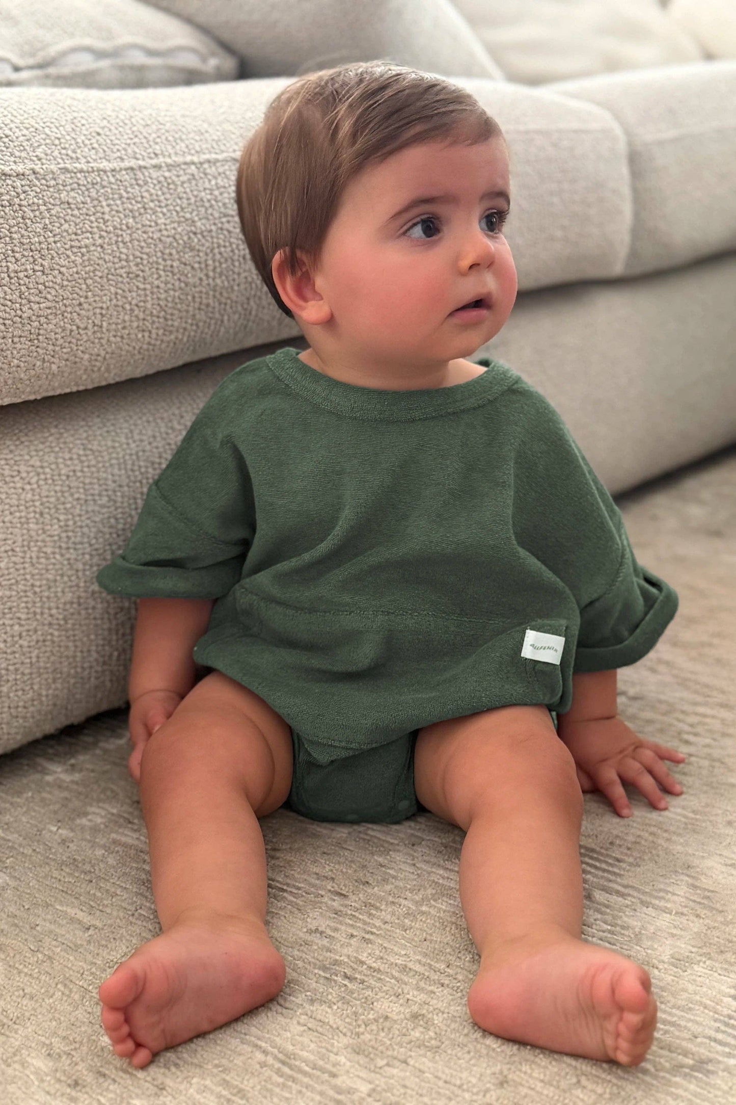 Mini Terry Romper