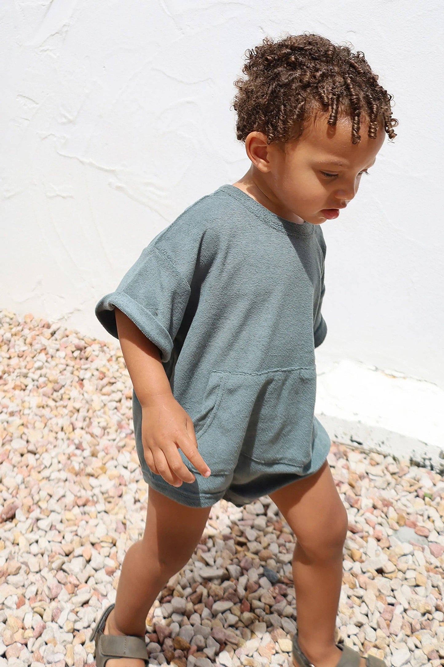 Mini Terry Romper