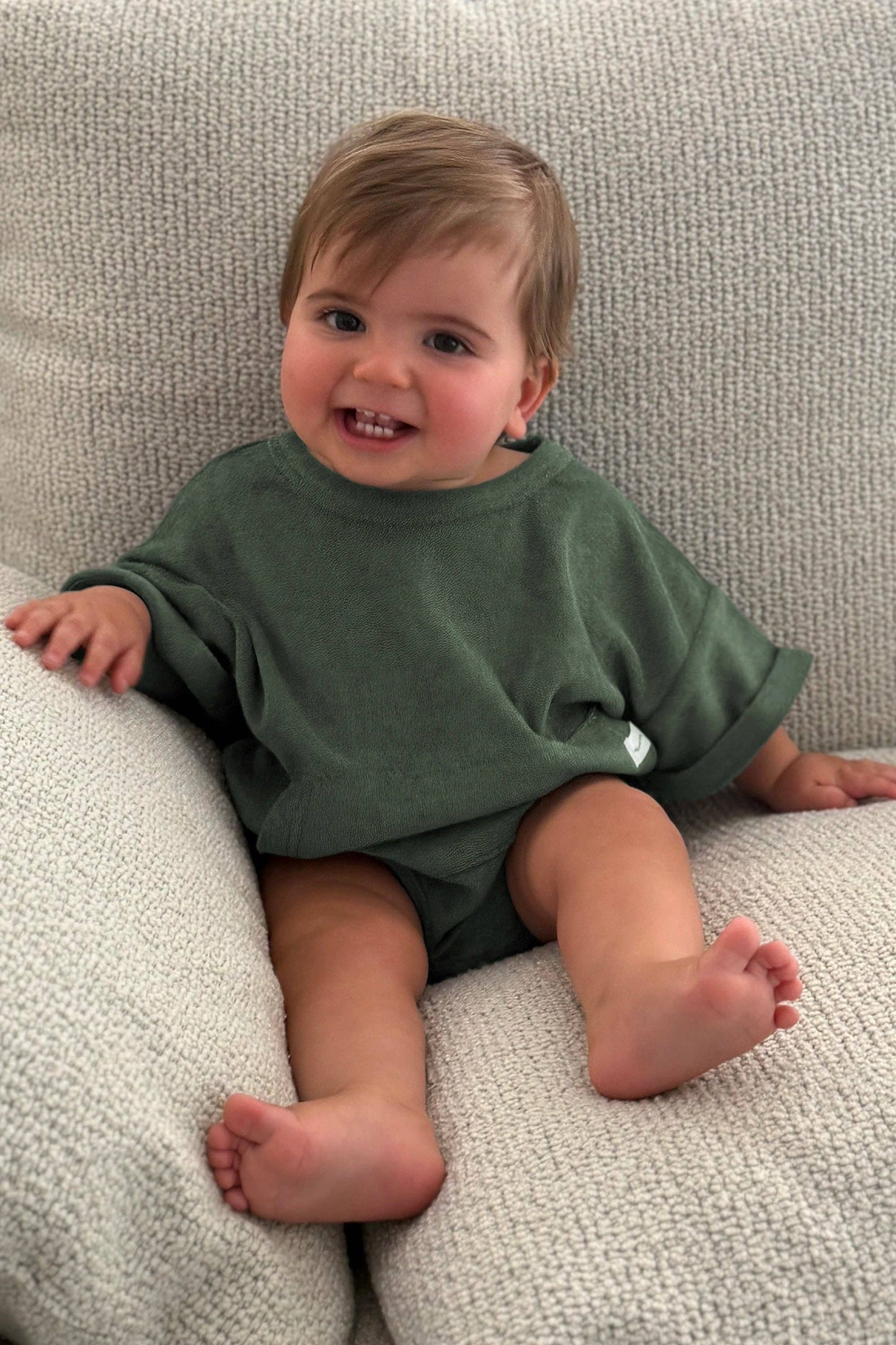 Mini Terry Romper