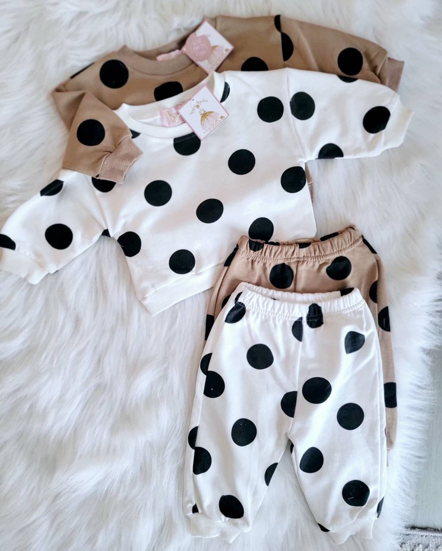 Polka Dot Top & Bottom Sets