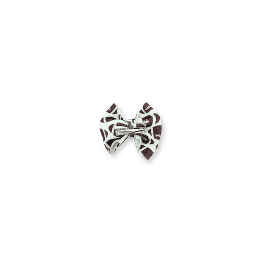 Football Bow Clip