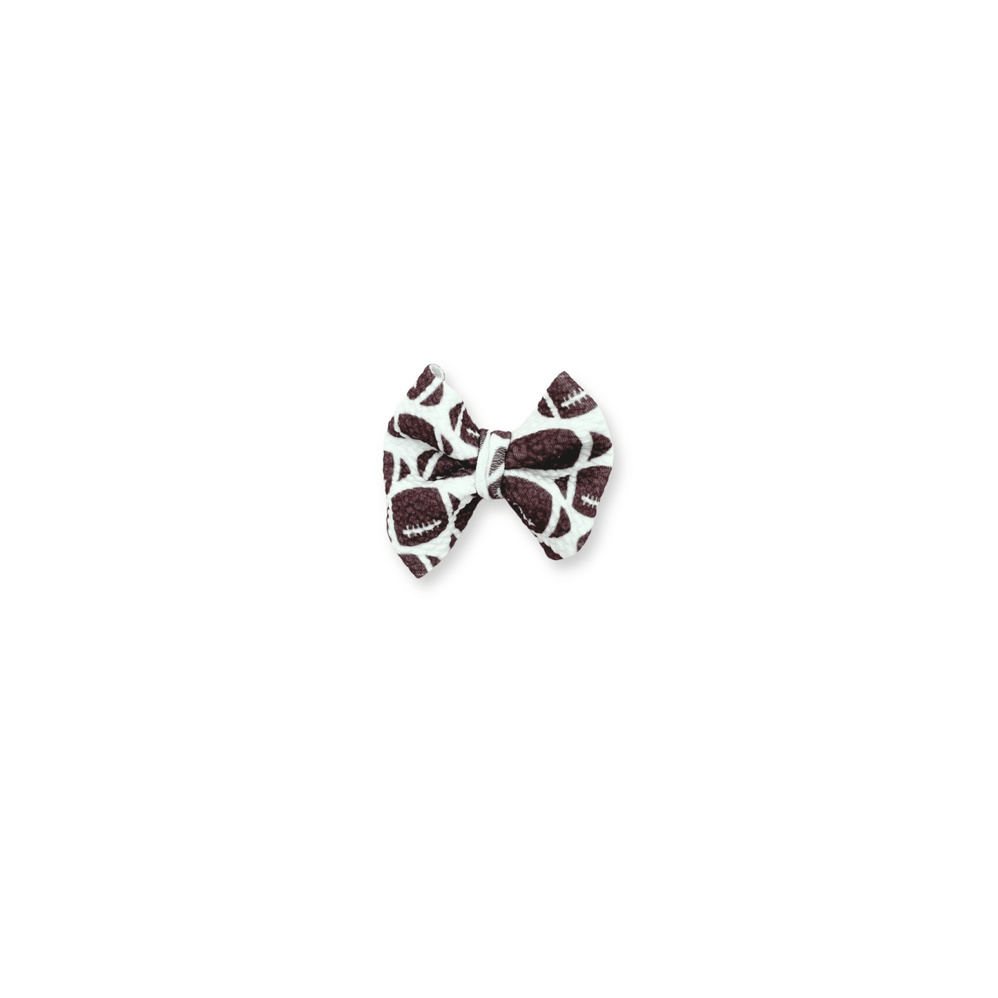 Football Bow Clip