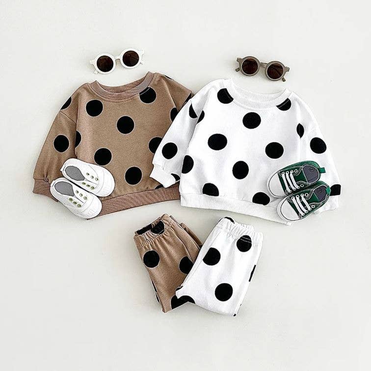 Polka Dot Top & Bottom Sets