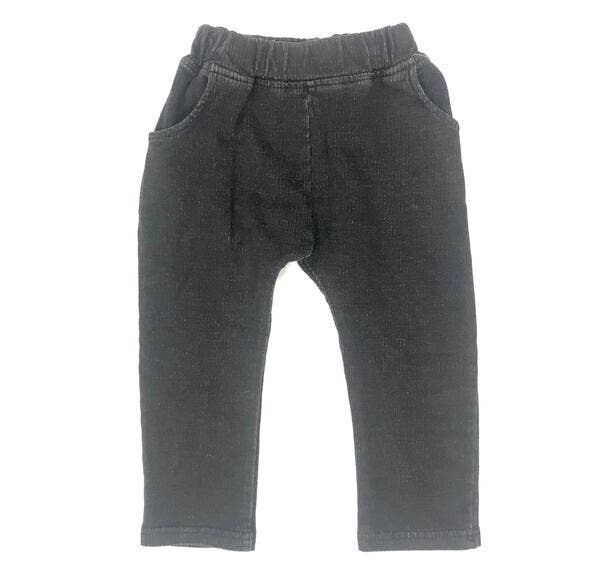 Black Wash Denim Pants
