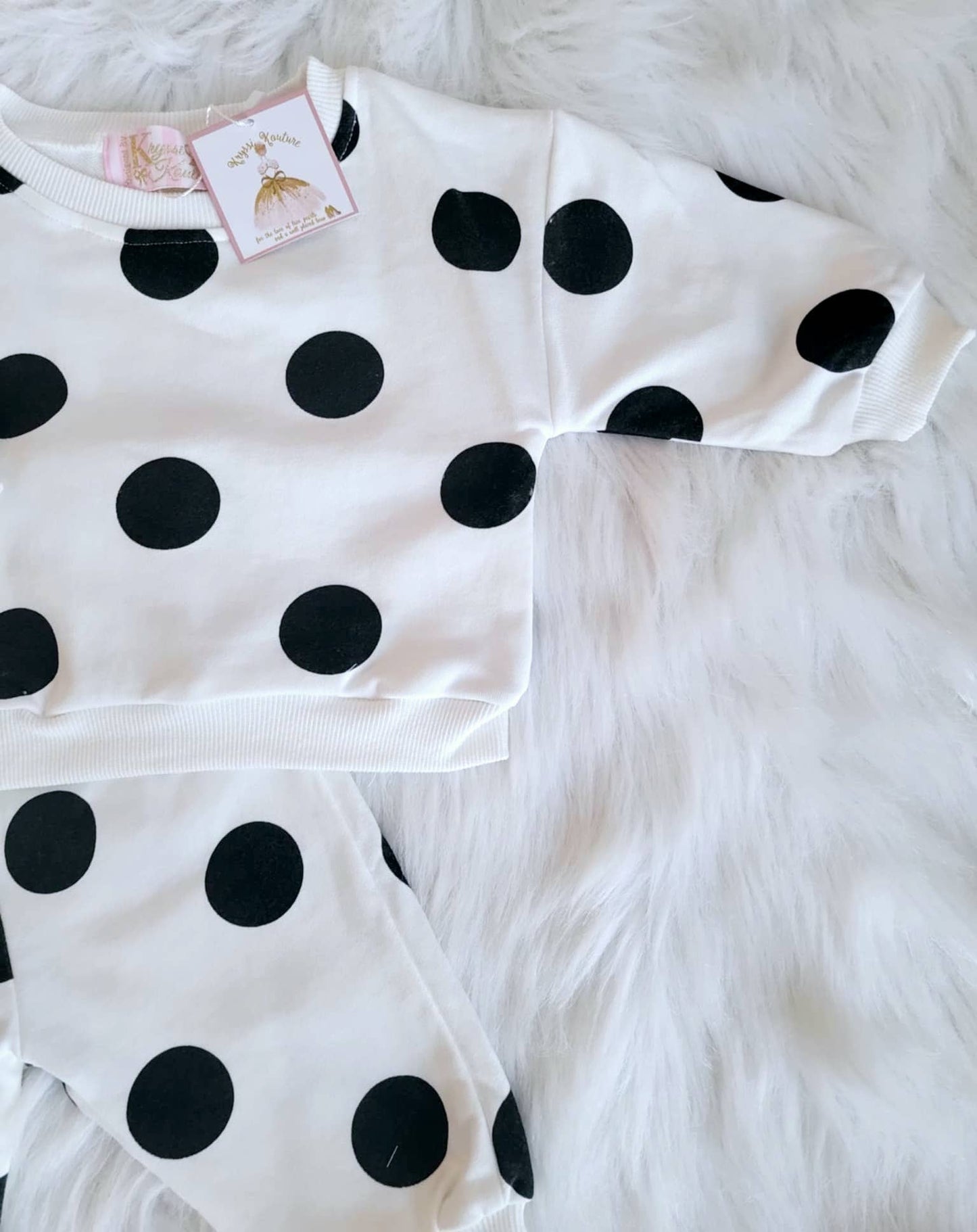 Polka Dot Top & Bottom Sets