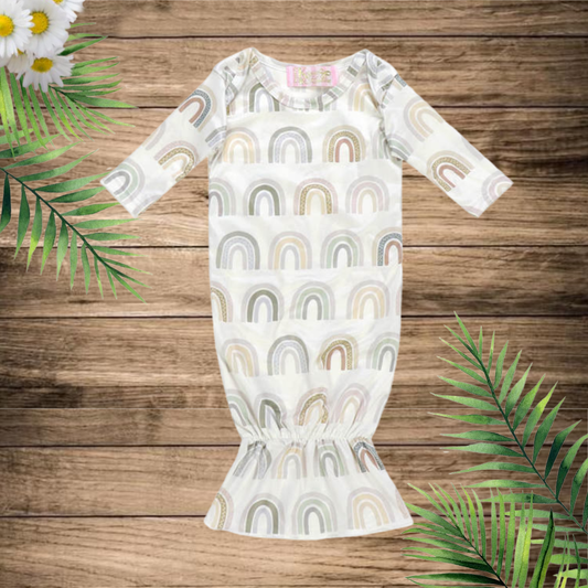 Neutral Rainbow Sleep Sack