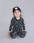 Smiley Baby & Kids Beanie | Black