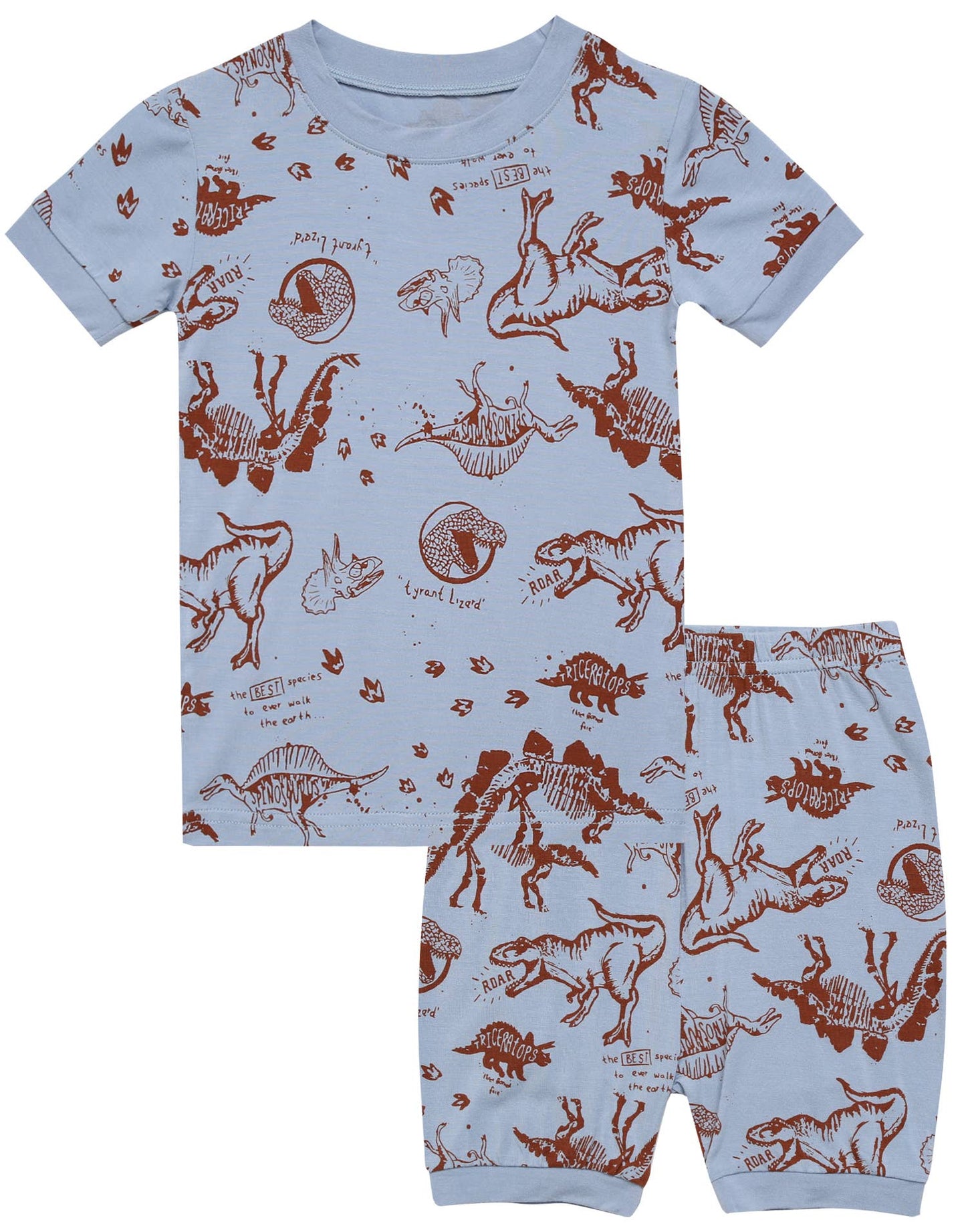 Museum Dinosaur Short Sleeve PJ set