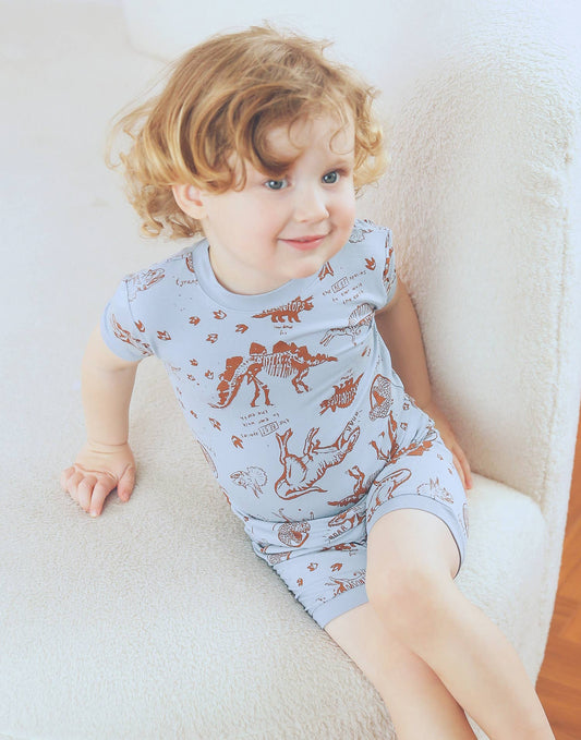 Museum Dinosaur Short Sleeve PJ set